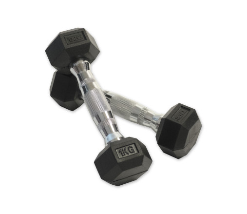 Набор гантелей гексагональных (пары) от 1-10 кг VictoryFit VF-SET110 Набор гантелей гексагональных (пары) от 1-10 кг VictoryFit VF-SET110