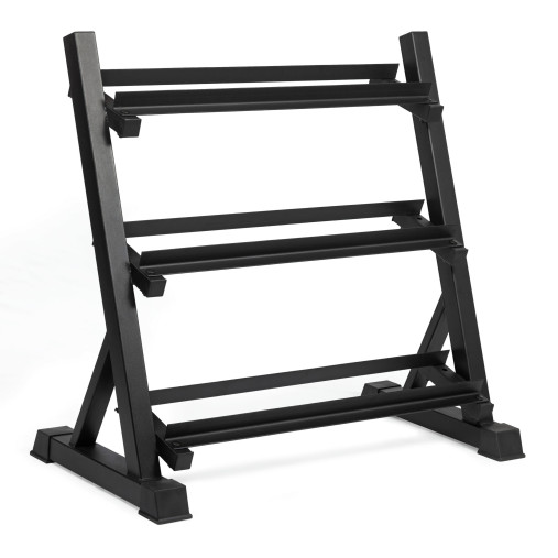 Стойка для гантелей VictoryFit VF-D4001 трехъярусная (на 8-10 пар, гексагональных или термополиуретановых) Стойка для гантелей VictoryFit VF-D4001 трехъярусная (на 8-10 пар, гексагональных или термополиуретановых)