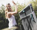 Всепогодный теннисный стол CORNILLEAU Outdoor 100X для улицы (темно-синий) с сеткой