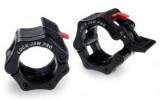 Замок олимпийский со стопорным фиксатором (пара) Body-Solid Lock-Jaw PRO (черный)
