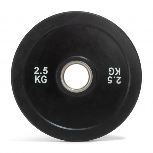 Диск бамперный 51 мм, обрезиненный 2,5 кг, VictoryFit