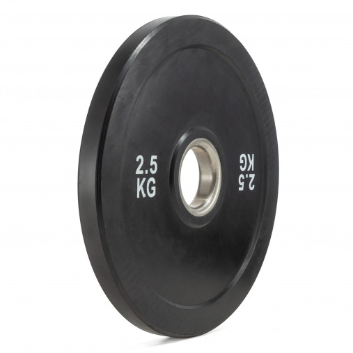 Диск бамперный 51 мм, обрезиненный 2,5 кг, VictoryFit