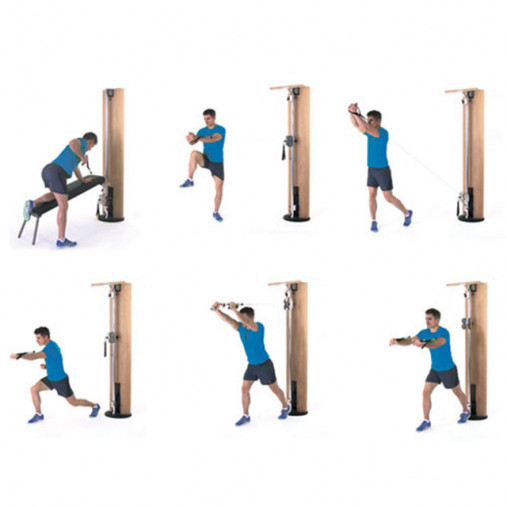 Многофункциональная силовая станция NOHrD SlimBeam, материал: ясень