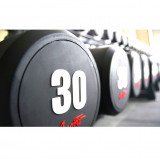 Набор обрезиненных гантелей AeroFit 2.5 - 25кг