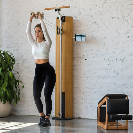 Многофункциональная силовая станция NOHrD SlimBeam, материал: орех