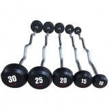 Aerofit AFBZ10-30 (AFB145-C/10-30KG) Набор изогнутых обрезиненных штанг, 10-30 кг Aerofit AFBZ10-30 (AFB145-C/10-30KG) Набор изогнутых обрезиненных штанг, 10-30 кг