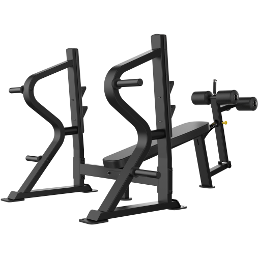 Олимпийская скамья с отрицательным наклоном для жима AeroFit Impulse SL7030 Олимпийская скамья с отрицательным наклоном для жима AeroFit Impulse SL7030