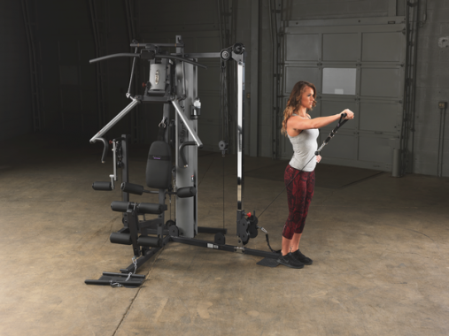 Силовой центр мультистанция Body-Solid G2B со стеком 73 кг и опцией Multi-Hip для проработки бедер, голеней и ягодиц