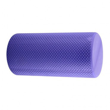 Ролик для пилатеса INEX EVA Foam Roller укороченный, длина 30 см, фиолетовый Ролик для пилатеса INEX EVA Foam Roller укороченный, длина 30 см, фиолетовый