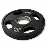 Диск олимпийский обрезиненный черный 1,25 кг BRONZE GYM 