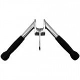 Вращающийся V-образный гриф LIVEPRO Deluxe revolving V-bar хром/черный