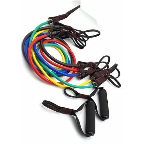 Набор амортизаторов DITTMANN Perfect Bodytube Set набор, 5 амортизаторов с разным сопротивлением, 2 рукоятки