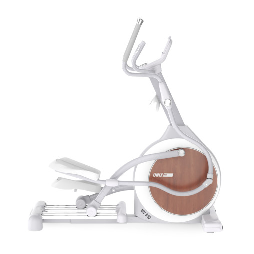 Эллиптический тренажер UNIX Fit MV-850 (ручной наклон / Manual Incline) деревянный Эллиптический тренажер UNIX Fit MV-850 (ручной наклон / Manual Incline) деревянный