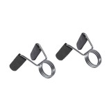 Хромированный изогнутый гриф Aerofit AFBZ, с пружинными замками