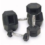 Гантели обрезиненные Body-Solid SDR37.5 (2х37.5 кг)